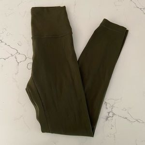 Lululemon align leggings - Hunter green